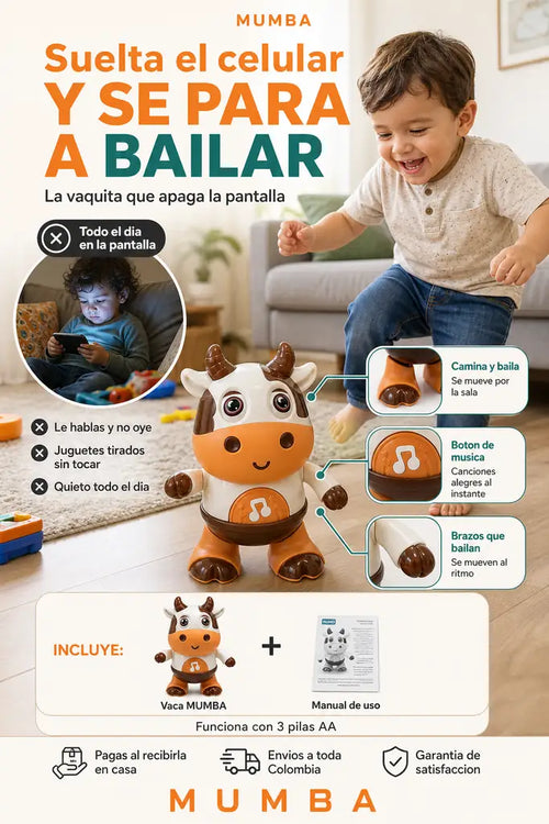 Vaca Bailarina - Baila, Camina y Suena - HOY 30% OFF