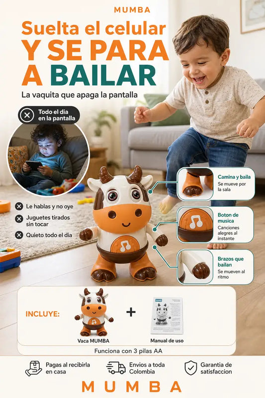 Vaca Bailarina - Baila, Camina y Suena - HOY 30% OFF