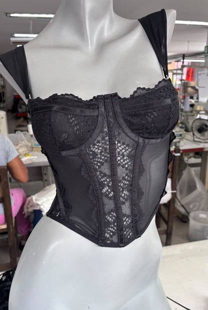Corset Sirenna en Encaje - Estructura Real y Ajuste Perfecto - Descuento Especial Hoy